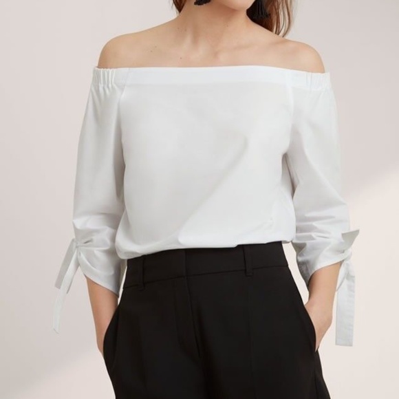 Babaton off shoulder top - Picture 1 of 8